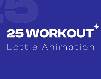 25 Workout Lottie Animations