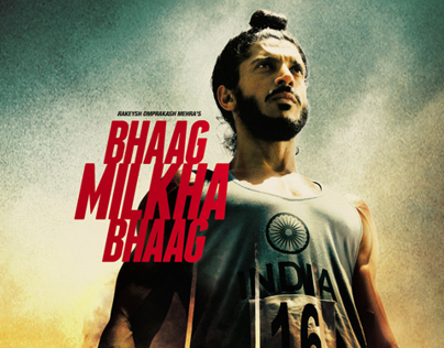 Bhaag Milkha Bhaag - Film Publicity Design