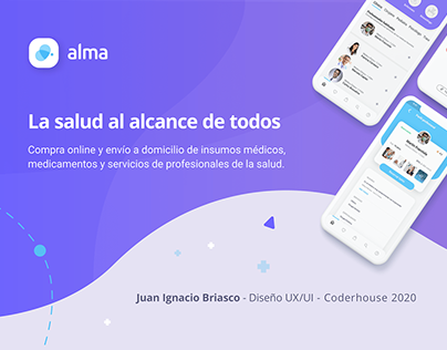 Alma App - UX UI Project