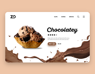 Chocolatey | Web Landing Page Concept