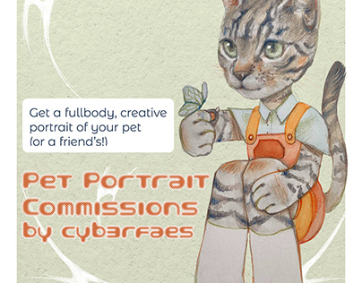 Project thumbnail - pet portraits