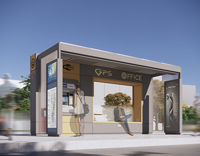 Bus stop design proposal - Competition project
