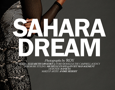 SAHARA DREAM for Elléments Magazine