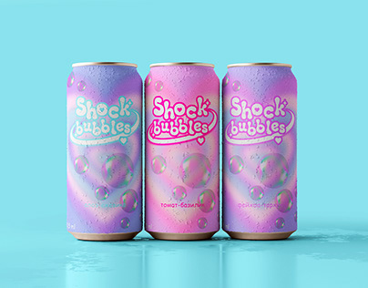 Shock Bubbles — линейка сильногазированных напитков