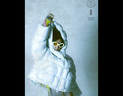 Dingyun Zhang x Moncler Vintage Poster Concepts