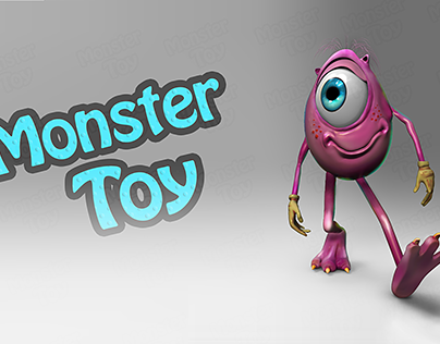 Sculpting Cartoon Monster Toy By using ZBrush