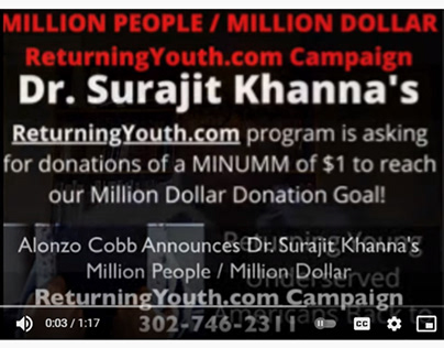 Surajit Khanna's Million People Million Dollar Campaign