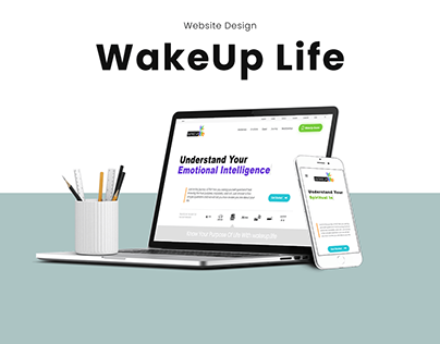 WakeUp Life Website Design