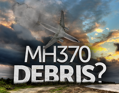 MH370 Debris graphic