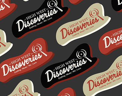 High West Discoveries Logo Series
