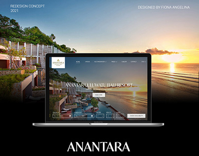 Hotel Website Redesign - Anantara Uluwatu