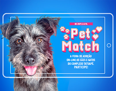 Evento Pet Match do Shopping Tatuapé