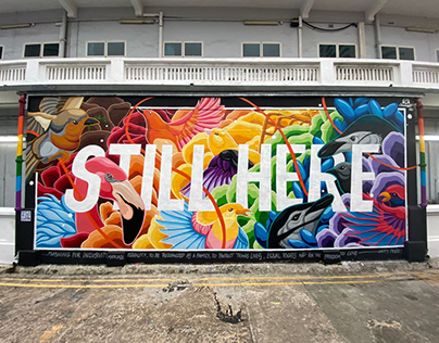 STILL HERE: Pride Mural 2022, Singapore