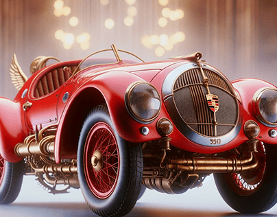 Iconic cars in Chitty Chitty Bang Bang style