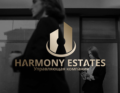 HARMONY ESTATES/ логотип + фирменный стиль