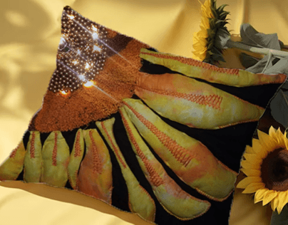 Sunflower Beams of Hope - Embellishment Project