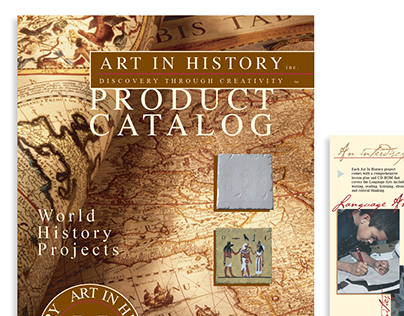 Trifold Brochure - Art In History Product Catalog