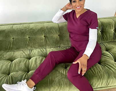 Womens Med Couture Scrubs In CCouture Scrubs