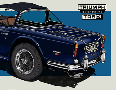 Triptyque Triumph TR5