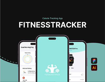 FITNESSTRACKER - Fitness App | UI/UX - Case Study