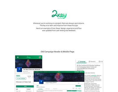 2key Case Study - Campaign Page
