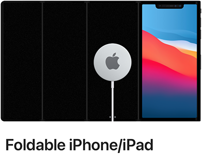 Foldable iPhone/iPad