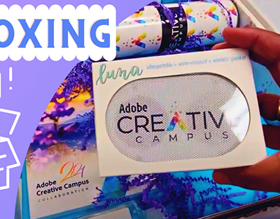 Unboxing Adobe Creative Campus Gift!!