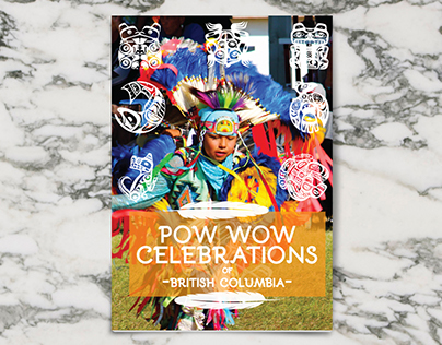 "Pow Wow Celebrations of British Columbia" Brochure