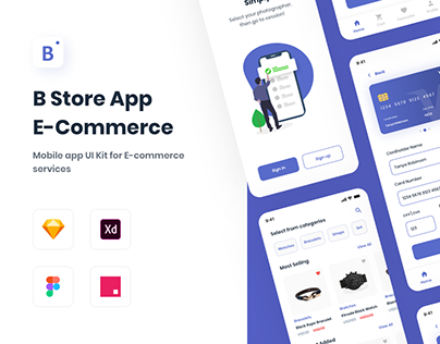 B-Store | E-commerce UI Kit