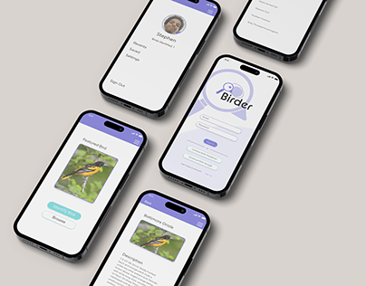 Birder: App Design Concept
