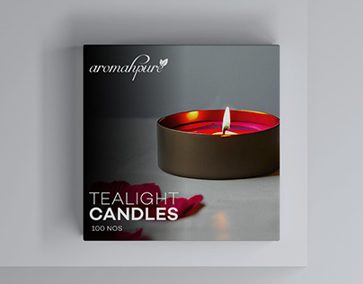 Tealight Candles Box Packaging