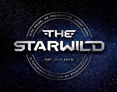 The Starwild Futuristic Font