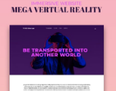Immersive Vertual Reality Website