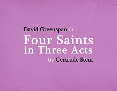 Four Saints in Three Acts
