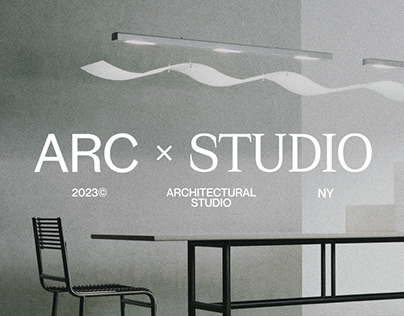 Architectural studio branding ⎯ ©ARCSTUDIO