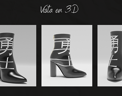 Zapato en 3D