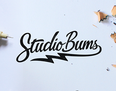 Studio Bums Script Typography