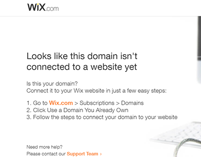 wix BLM Organization website