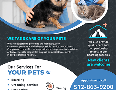 Pet Hospital Brochure