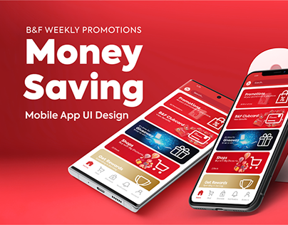 Money Saving Mobile App UI Design