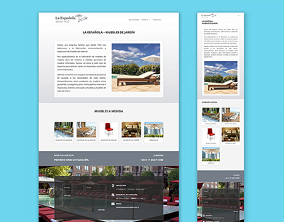 Diseño Web para la tradicional mueblería "La Española"