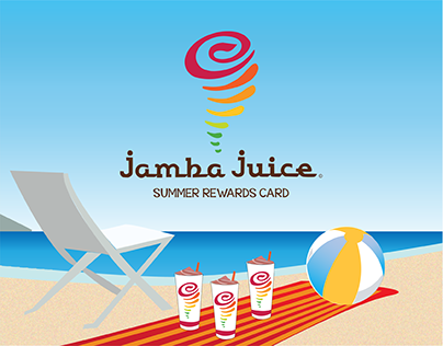 School Project Revamp: Jamba Juice Rewards Card
