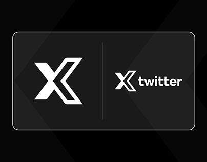 Twitter X - Logo Redesign Concept