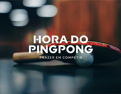 HORA DO PING PONG // ID VISUAL