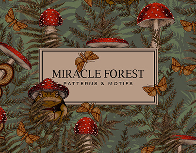 MIRACLE FOREST - patterns & motifs