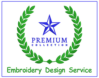 Logo embroidery designs service