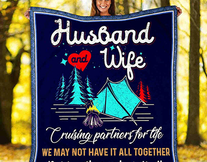 Camping Blanket – Husband And Wife Queen Quilt