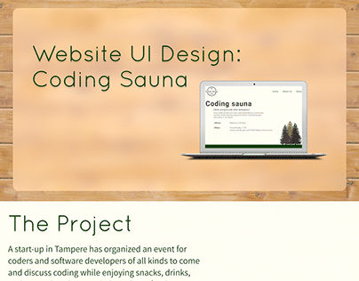 Coding Sauna Website