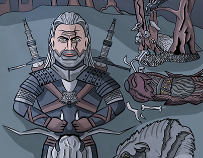 The Witcher - Vector Art
