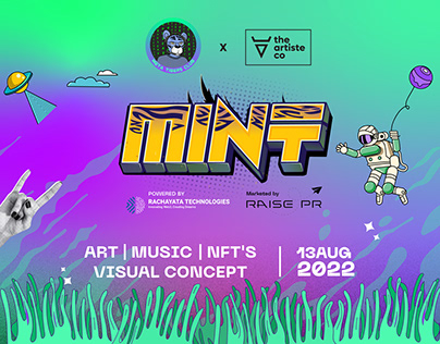 Mint Music & NFTs Event Branding